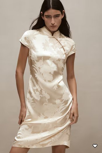H&M ROBE FLEURIE MIDI